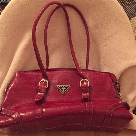 red prada milano purse